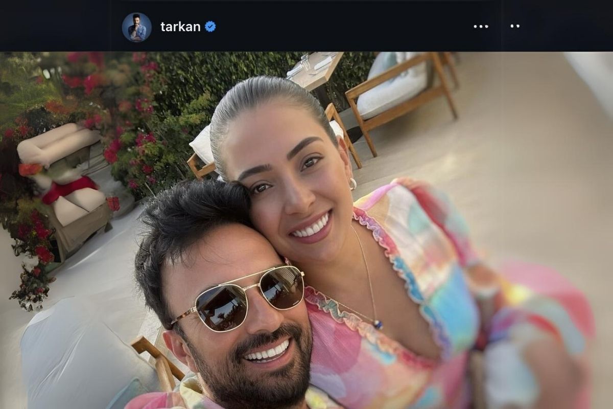 Tarkan'dan eşi Pınar'a romantik doğum günü mesajı