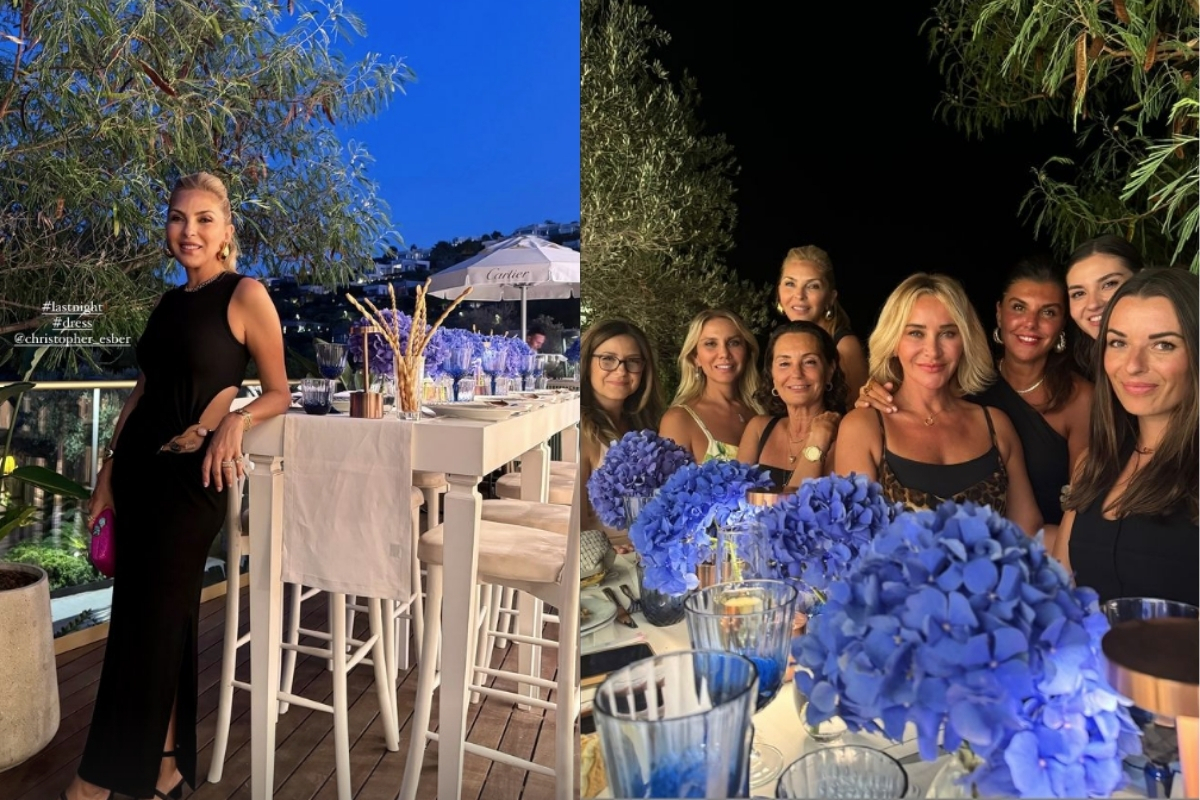 Aslı Gümüşel Şen ve Arzu Sabancı'dan üç hafta sonraki doğum gününe ilk kutlama