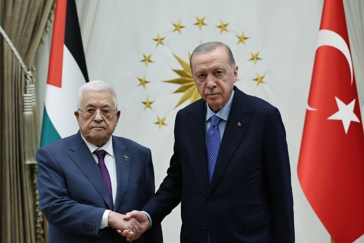 Filistin Devlet Başkanı Mahmud Abbas Ankara'da: Cumhurbaşkanı Erdoğan ile görüştü, TBMM'ye hitap edecek
