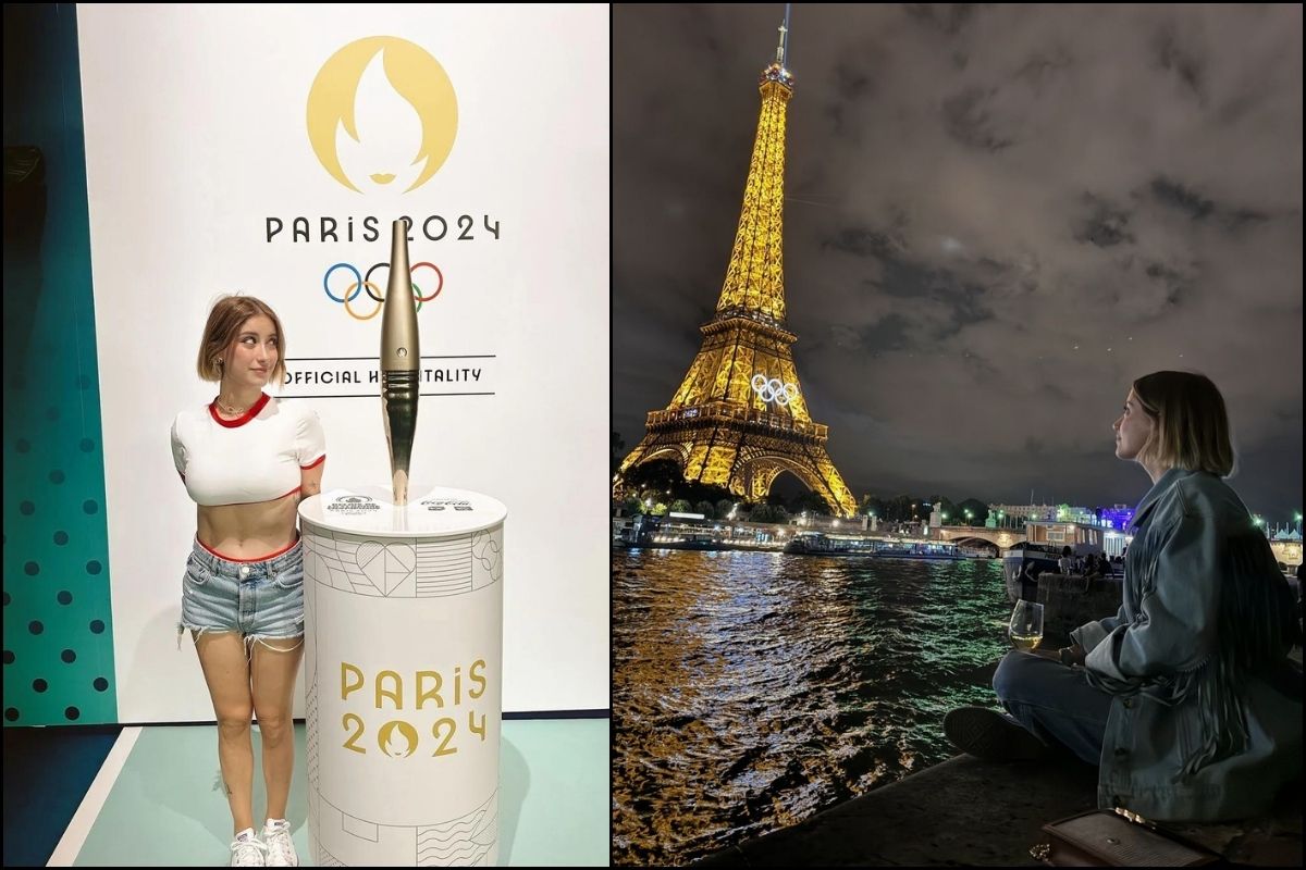 Hazal Kaya'dan Paris pozları