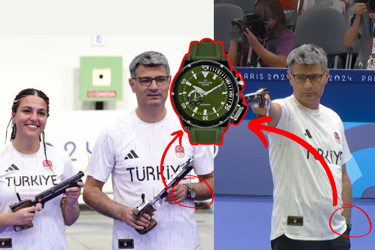 Ekipmansız, sakin atışıyla dünyanın konuştuğu isim olmuştu... Yusuf Dikeç’in kol saatinin sırrı