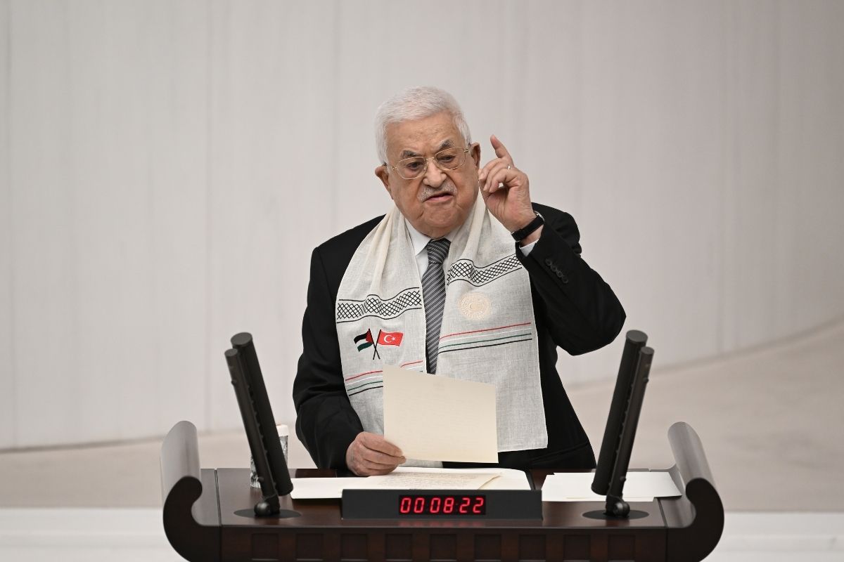 Filistin Devlet Başkanı Mahmud Abbas TBMM'de: Canıma mal olsa da Gazze'ye gideceğim