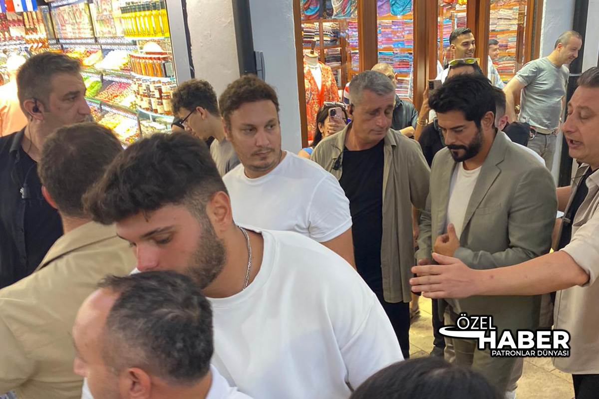 Burak Özçivit Kapalıçarşı’da