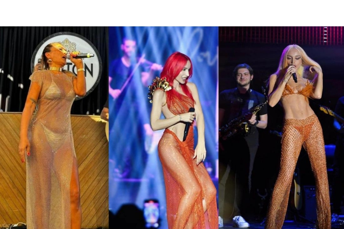 Gülşen ile Demet Akalın'ın benzer elbiselerine gülümseten yorum
