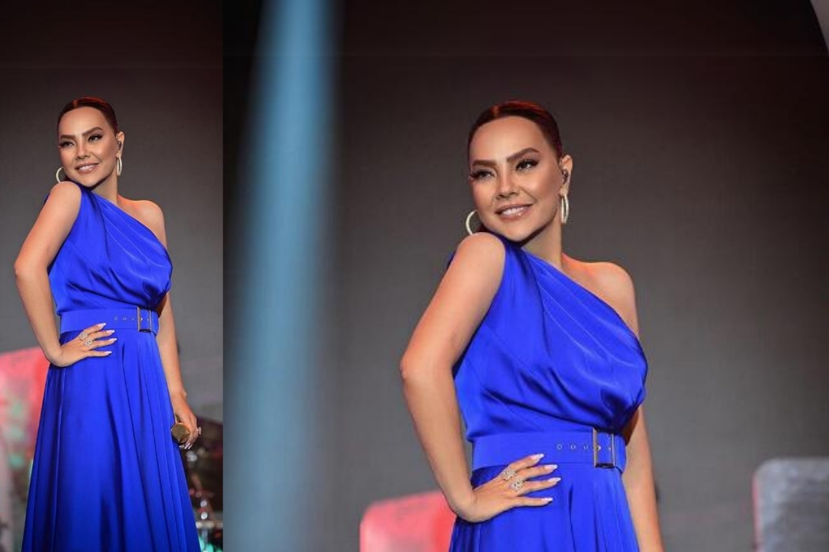 Ebru Gündeş sahnede rahatsızlandı korkuttu