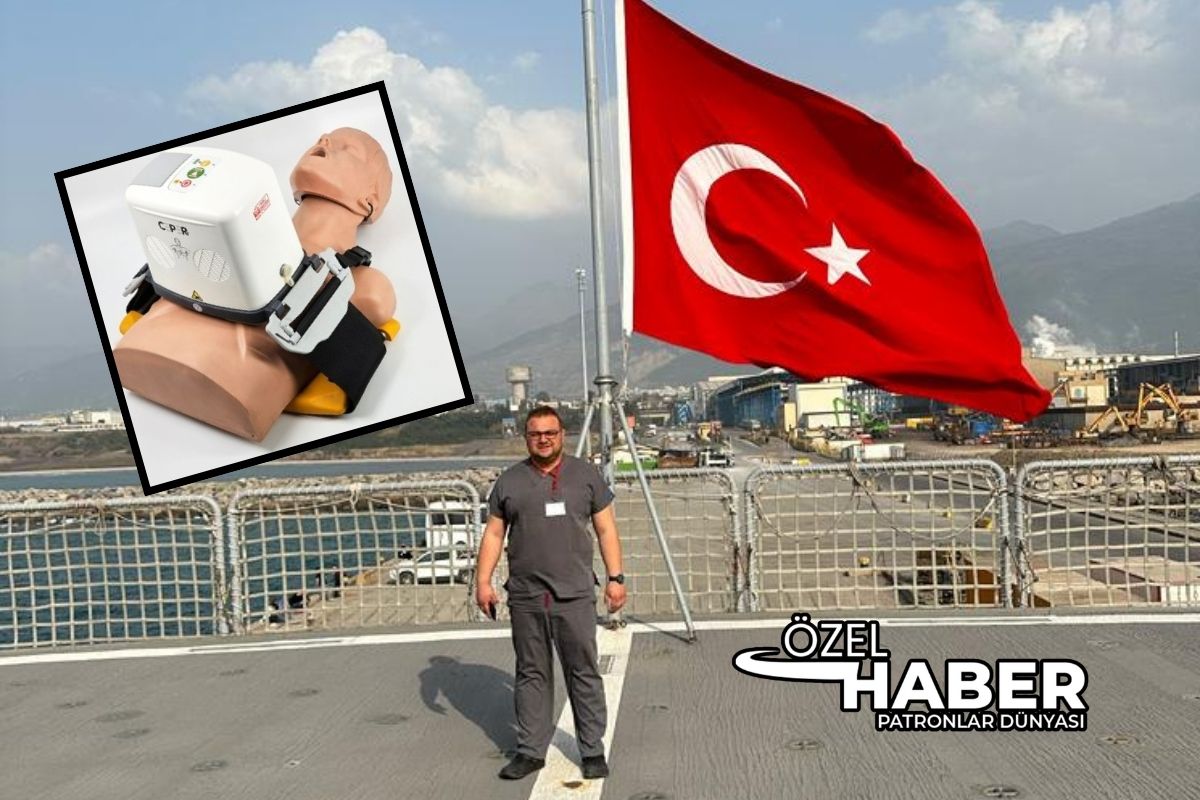 Deprem kahramanı doktor, görev yaptığı hastaneye 'otomatik kalp masajı' yapan cihaz kazandırdı