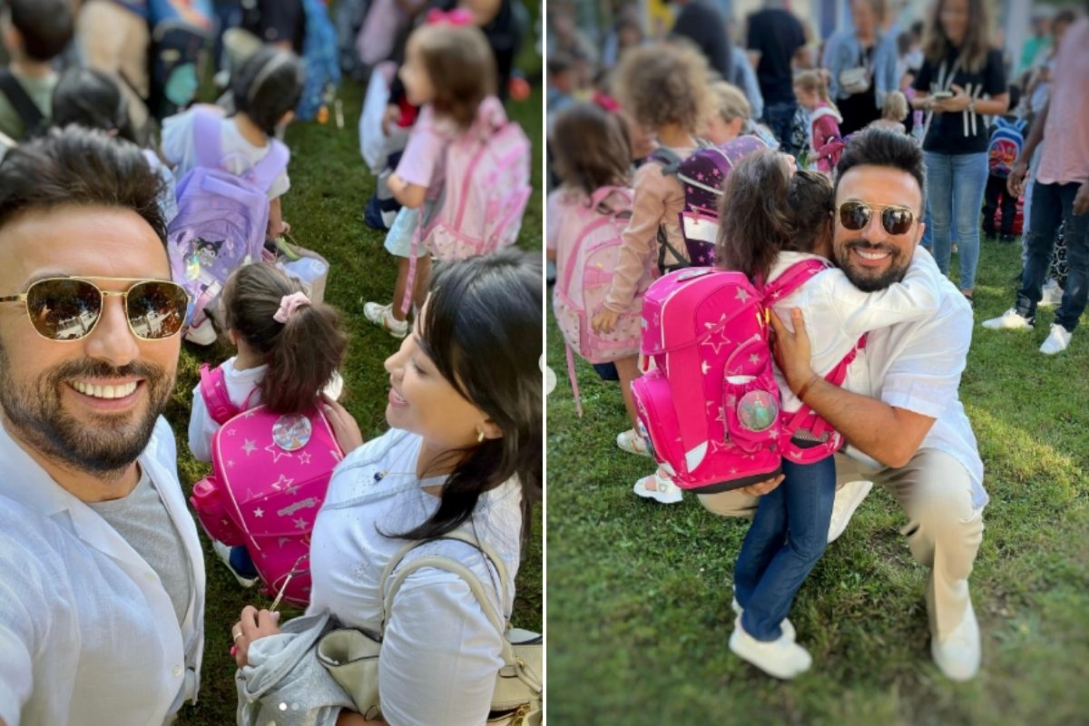 Tarkan'dan Liya'nın ilk okul günü paylaşımı