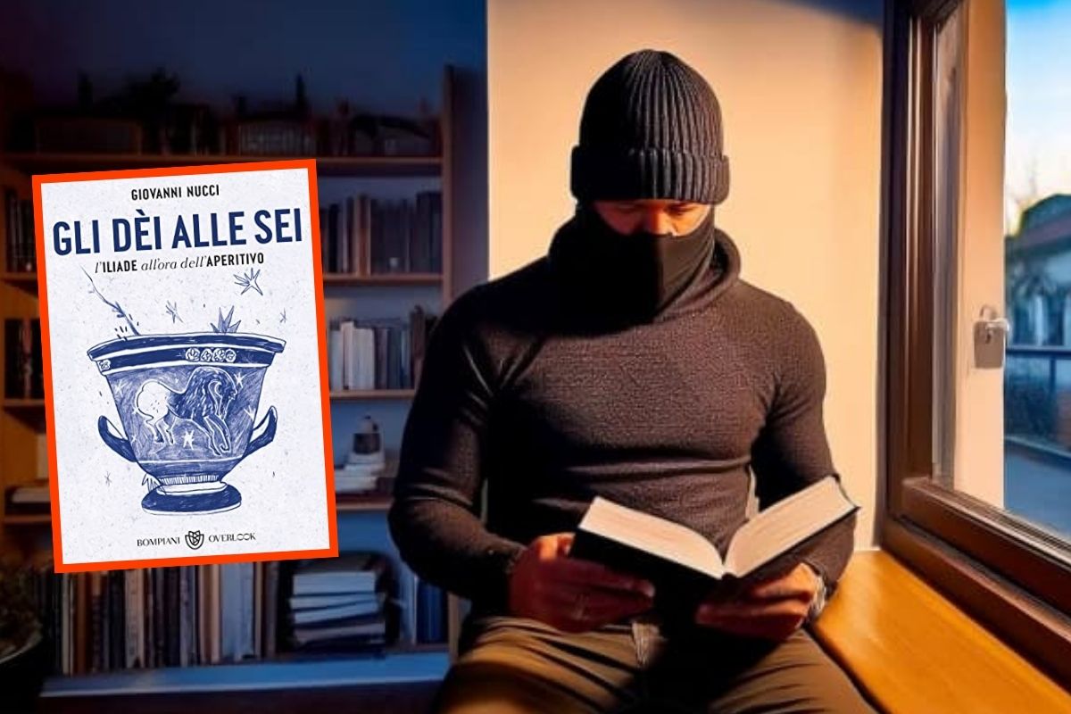 İtalya entelektüel hırsızı konuşuyor: Kitap okurken yakalandı