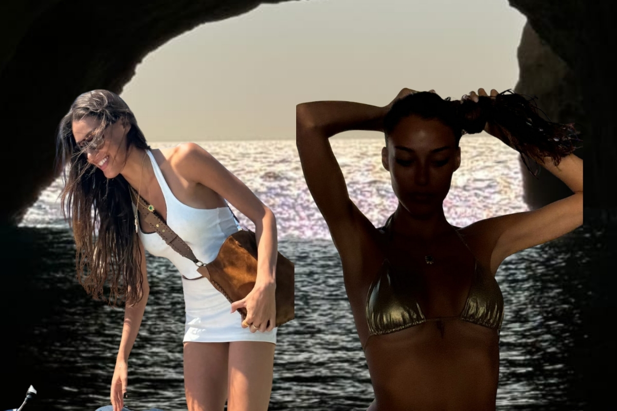 Dilan Çiçek Deniz'den sevgilisi Cemo Çetin'e bikinili poz