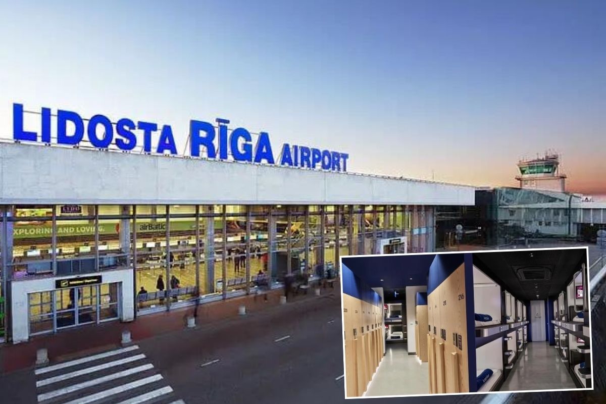 Riga Havalimanı’nda Türk kapsül otel kapılarını açıyor