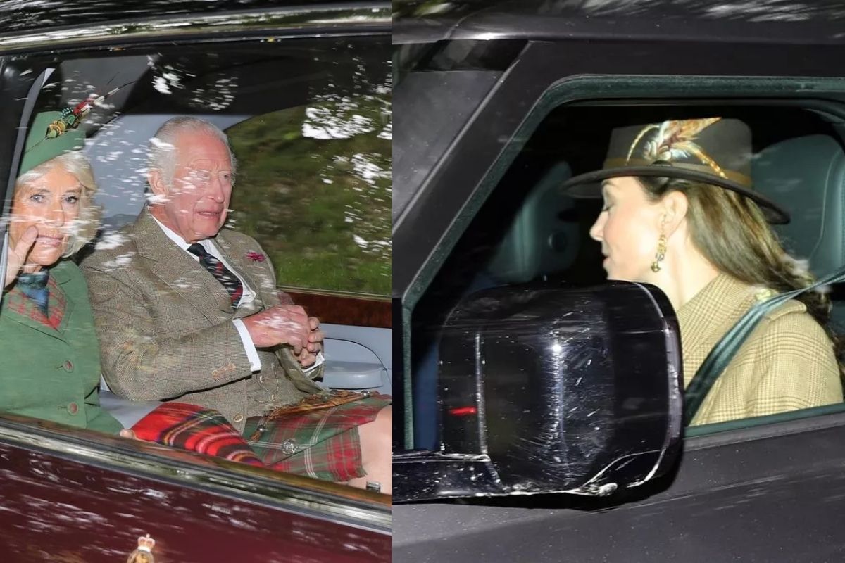 Kral eteğini giydi, prenses Kate şapkasını taktı
