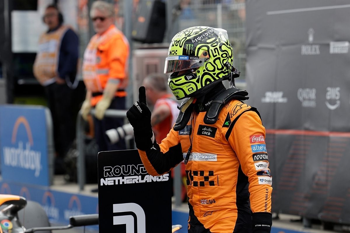 Formula 1'de Hollanda GP'sini Lando Norris kazandı