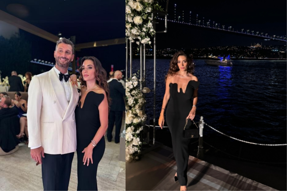 Rachel Araz ve eşi Sami Kirespi'nin düğün şıklığı