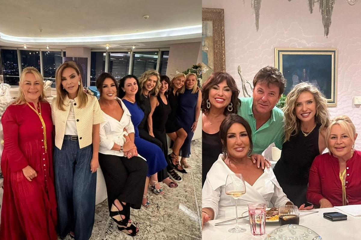 Esra Oflaz Güvenkaya'nın ev partisine sosyete akın etti