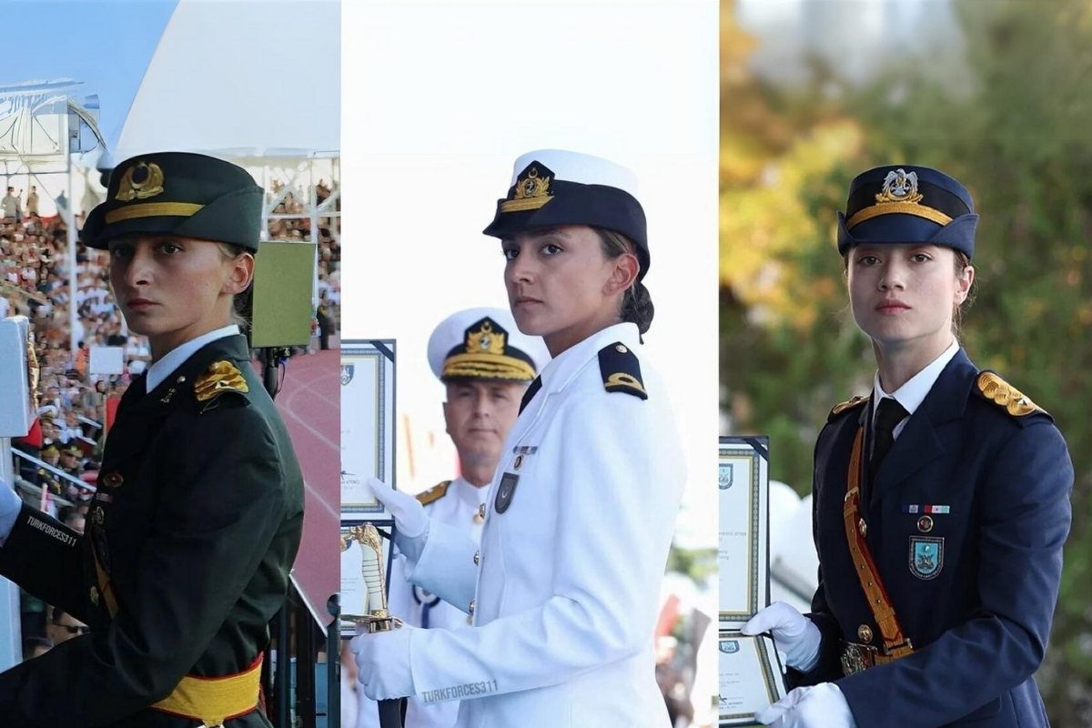 TSK tarihinde bir ilk: Üç Harp okulunda da kızlar birinci