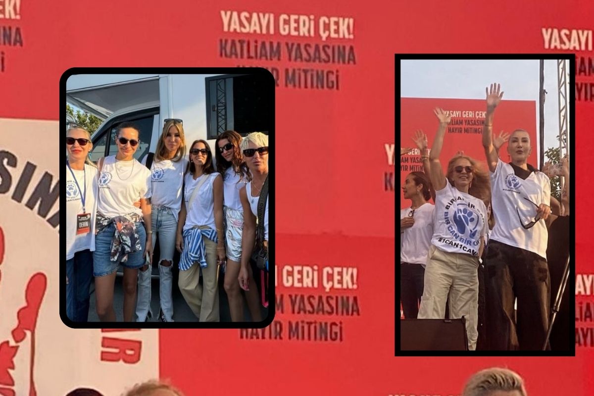 Ünlü isimler Yenikapı'daki Katliam Yasasına Hayır Mitingi'ne katıldı