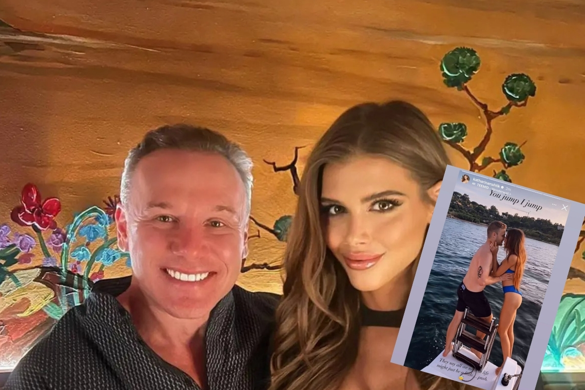 Milyoner estetik cerrah Lenny Hochstein, gizemli erkekle yakınlaşan nişanlısı Katharina Mazepa'dan ayrıldı