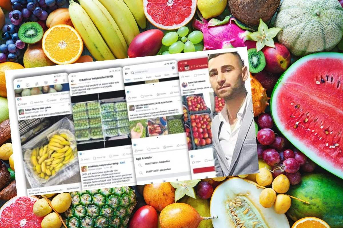 Meyve ilanı ile milyonluk vurgun