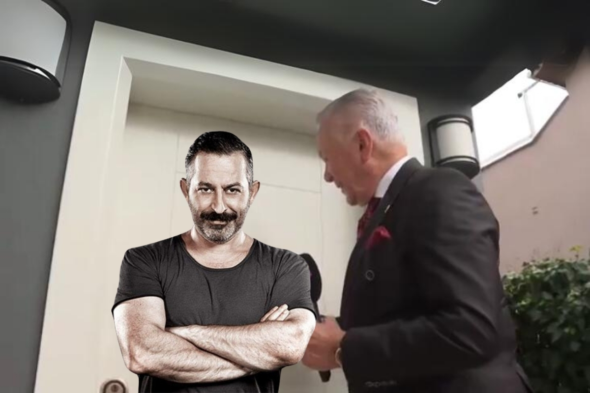 Uğur Dündar Cem Yılmaz'ın kapısını çaldı: Açar mısınız lütfen?