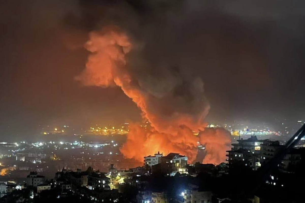 İsrail, Beyrut'u bombalamaya devam ediyor