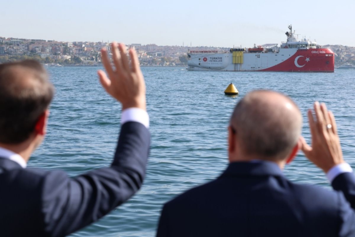 Cumhurbaşkanı Erdoğan yerli ve milli gemi Oruç Reis'i Somali'ye uğurladı