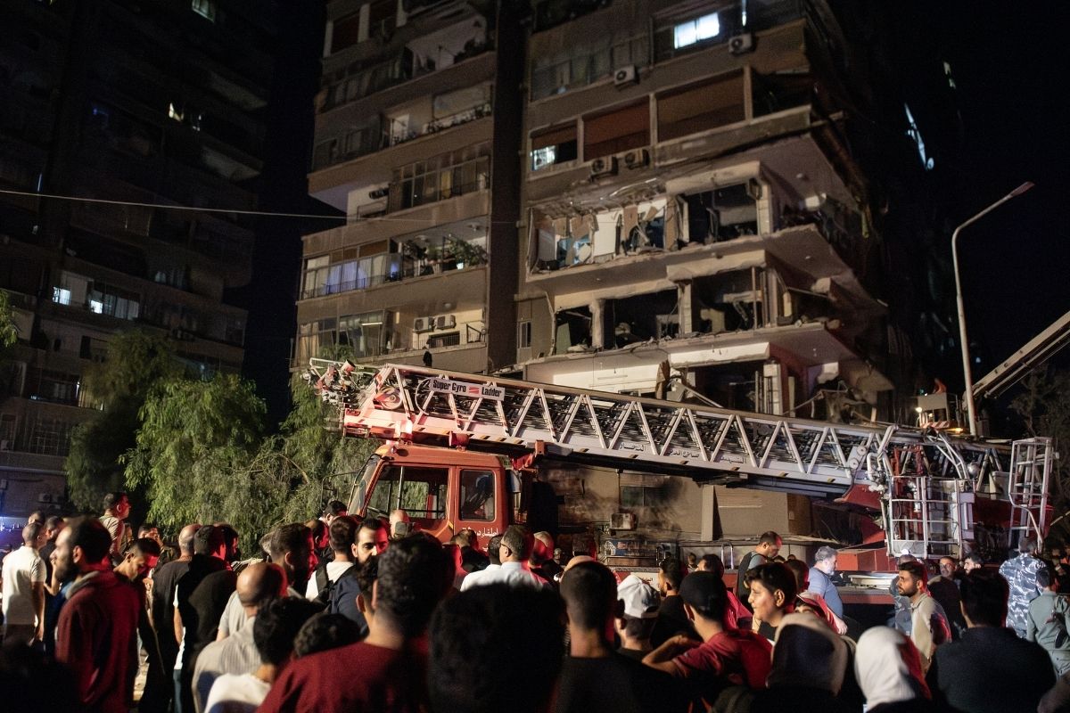 İsrail Şam'da bir binayı vurdu: 7 ölü, 11 yaralı