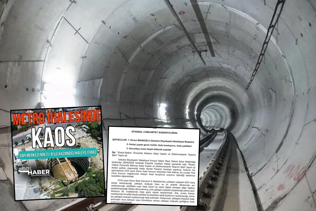 PD'nin gündeme getirdiği metro ihalesine suç duyurusu