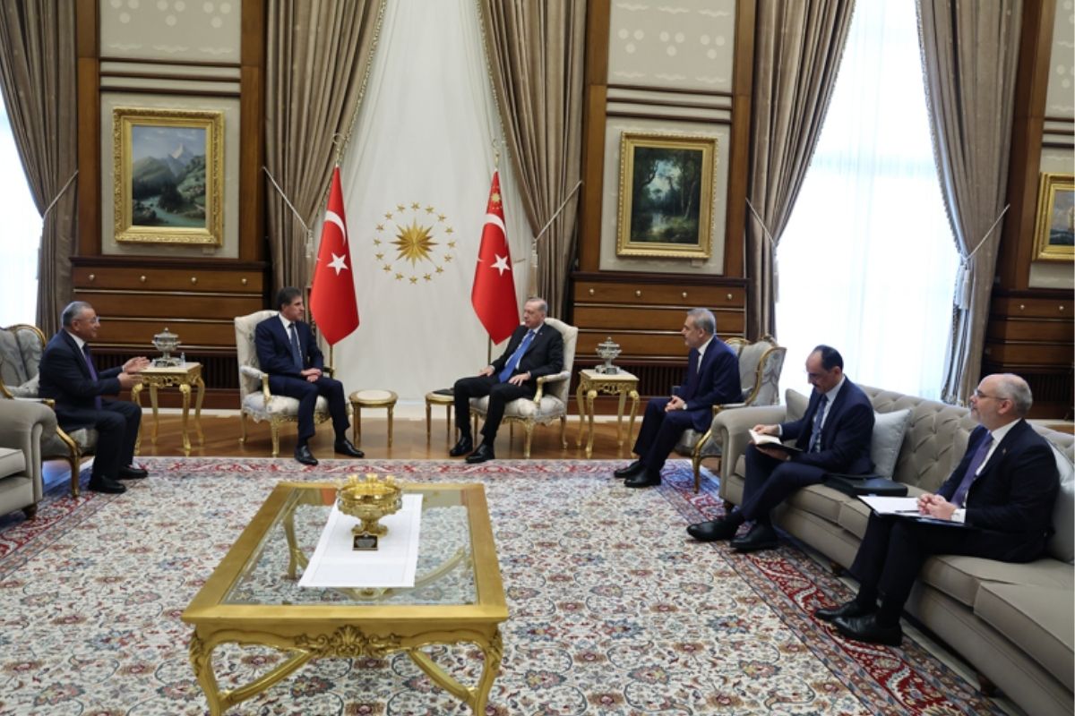 Cumhurbaşkanı Erdoğan'dan Barzani'ye Kalkınma Yolu Projesi mesajı