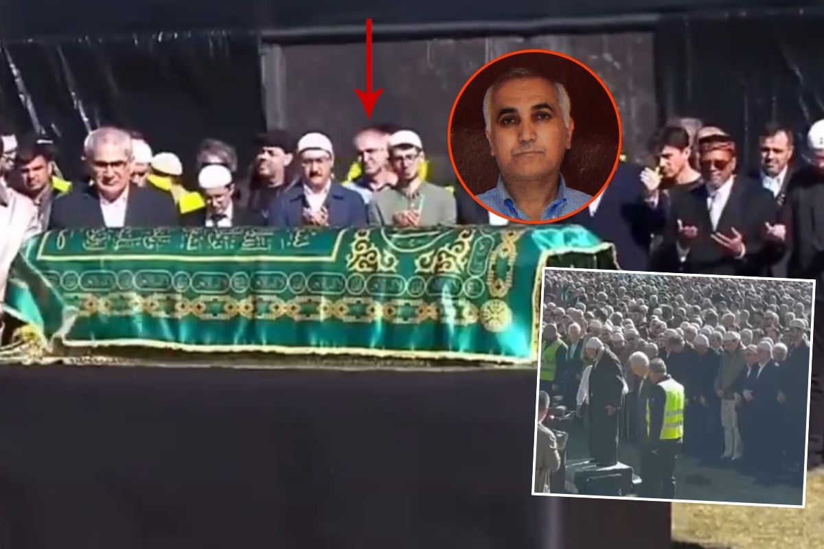 Hainler, teröristbaşı Gülen'in cenazesinde buluştu