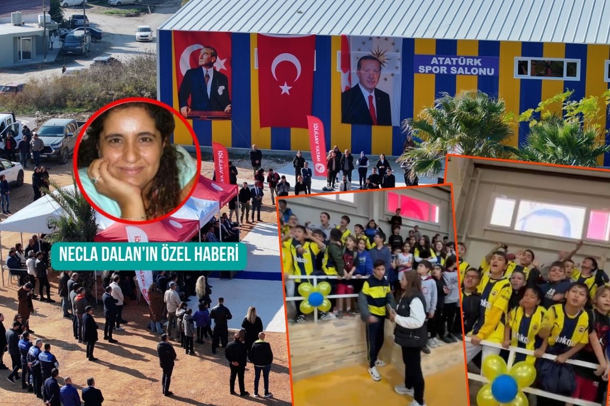 Sadettin Saran, 26’ncı spor salonunu ve annesinin adını taşıyan etüt merkezini Hatay Defne’de açtı