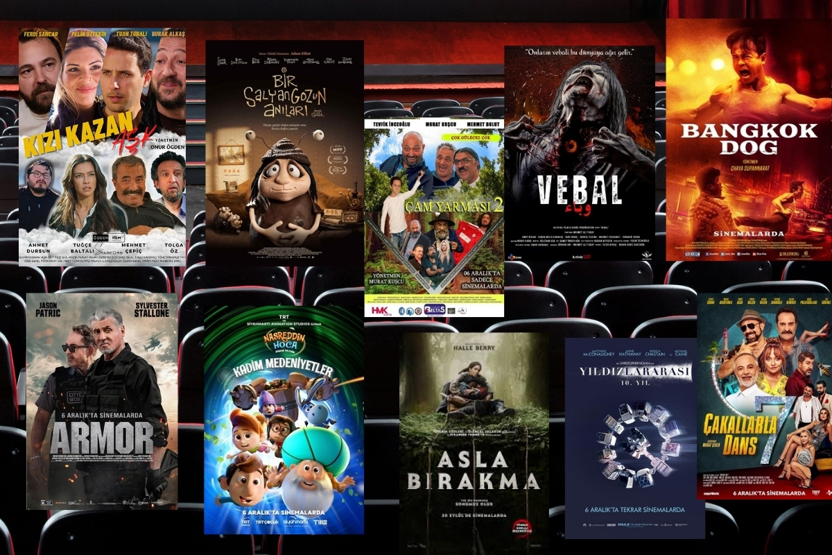 Aralık ayının ilk hafta sonunda merakla beklenen vizyona girecek filmler