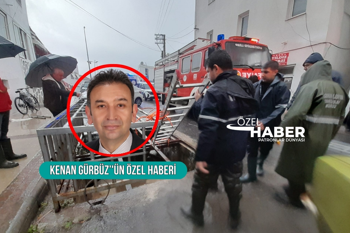 Bodrum’da sağanak yağışta mahsur kalan Roşat Dağgezen için kurtarma operasyonu