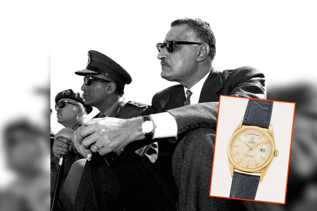 Mısır eski Devlet Başkanı Cemal Abdülnasır'ın saati 840 bin dolara satıldı