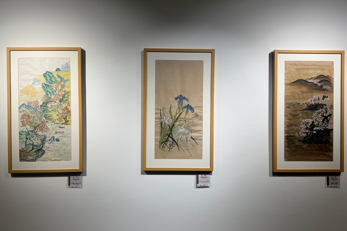 Wabi-Sabi-Lotus 5 Grubu Japon Sanat Sergisi izlenime sunuldu