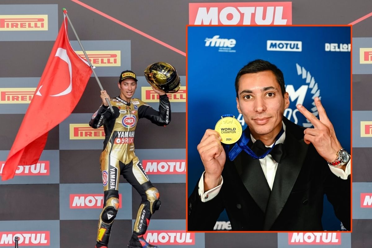 2024 Dünya Superbike şampiyonu Toprak Razgatlıoğlu, İspanya'da madalyasına kavuştu
