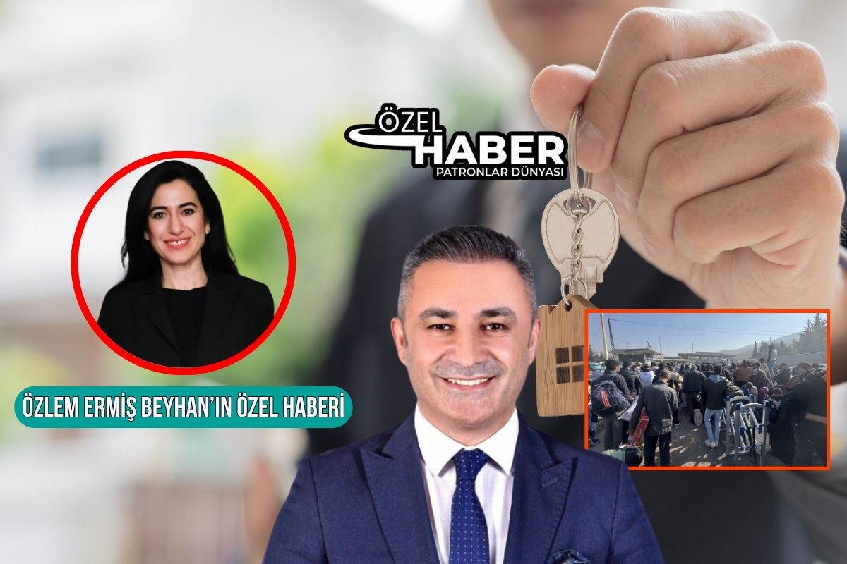 Esad rejimi düşünce Suriyeliler’e ülkelerine dönüş yolu açıldı, TÜGEM Başkanı Hakan Akdoğan bu gelişmenin kiraları düşürebileceğini açıkladı