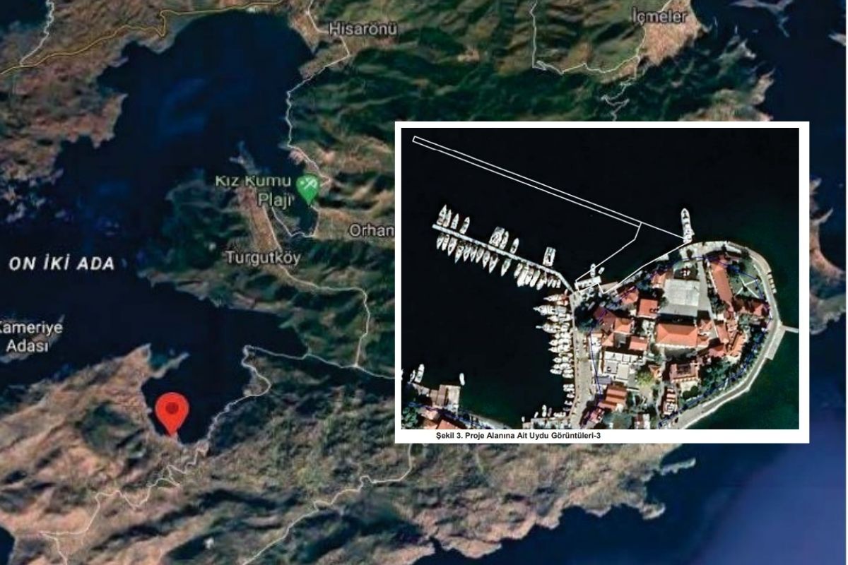 Marmaris’te yat ve tekne iskelesi projesi bakanlık tarafından iptal edildi