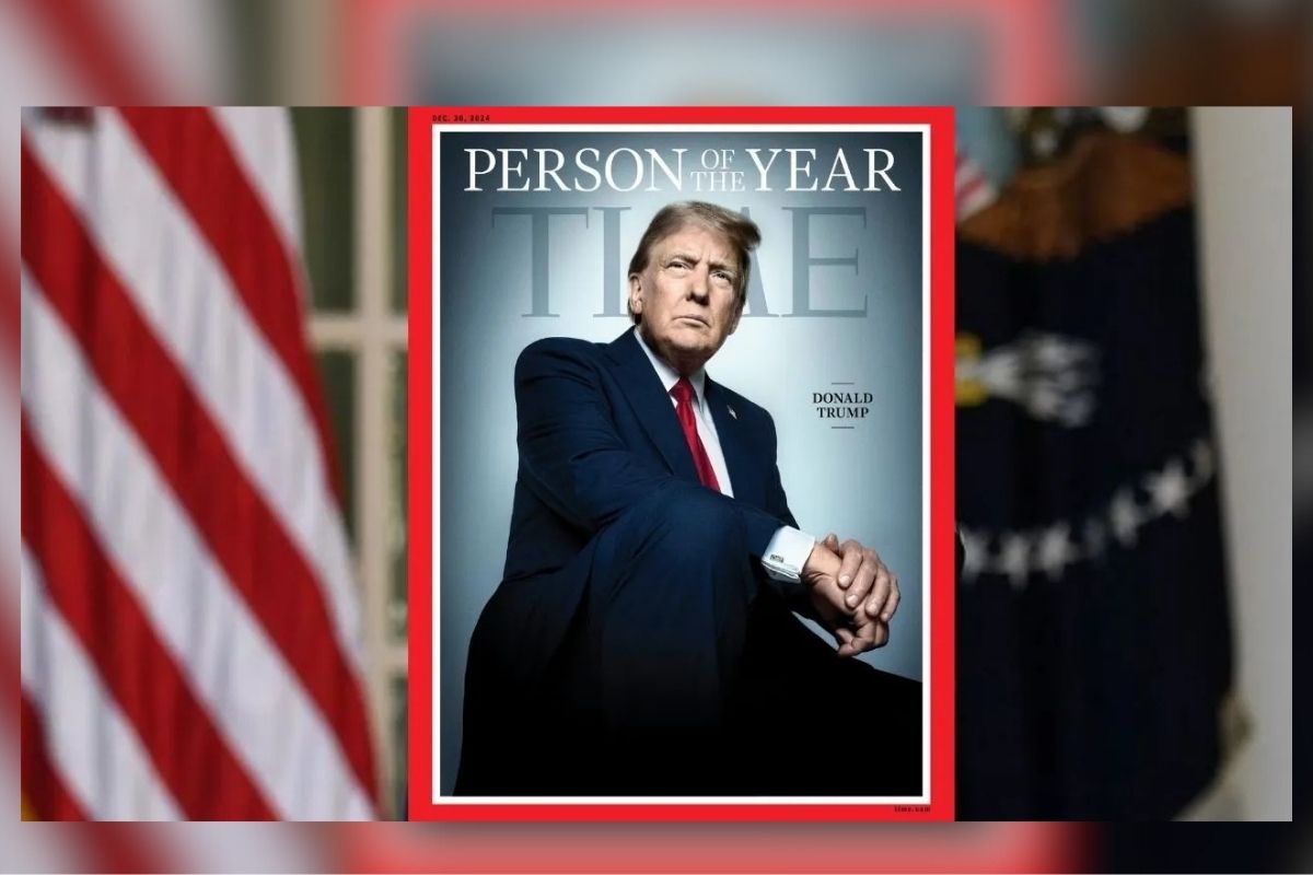 ABD seçiminden zaferle çıkan Donald Trump, Time dergisi tarafından 'Yılın kişisi' seçildi