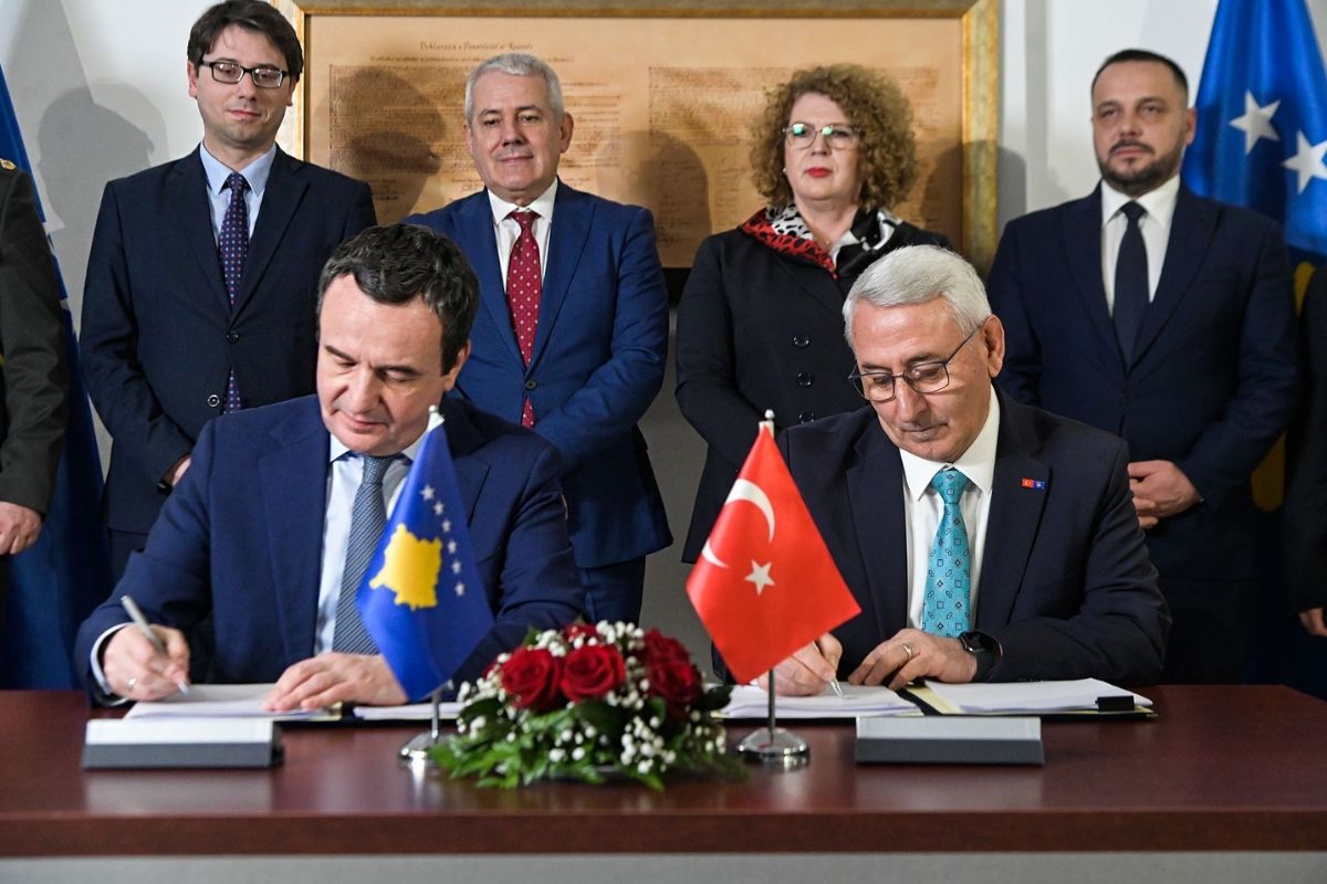 Makine ve Kimya Endüstrisi MKE Kosova’da silah ve drone üretecek fabrikanın inşası için anlaşma imzaladı