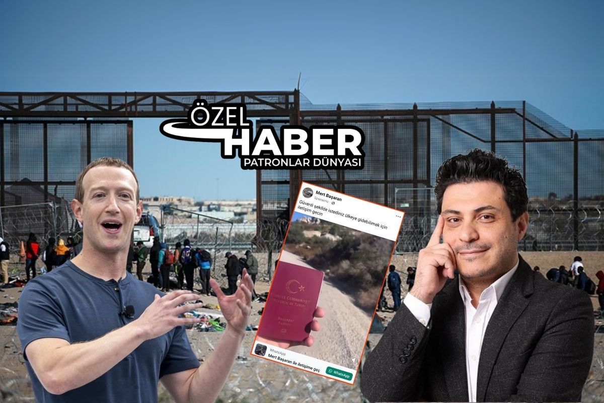 Facebook ABD’ye insan kaçıran şebekenin, yatırım danışmanı Mert Başaran’ın adıyla verdiği insan kaçakçılığı ilanlarını yayınladı