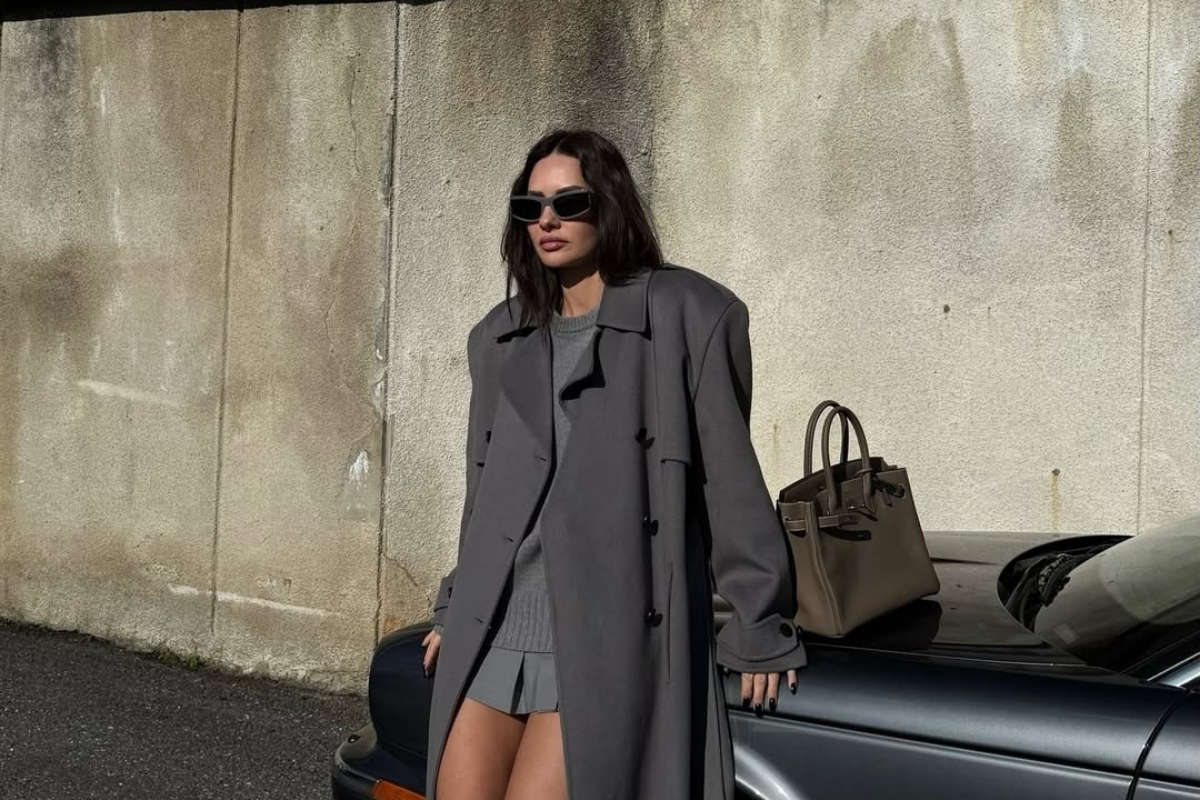 Yasemin Özilhan'dan gri tarz