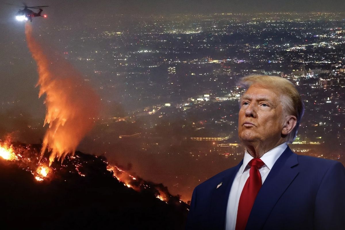 Cumhuriyetçi Donald Trump'tan Demokrat Partili Los Angeles yöneticilerine tepki: Beceriksizler, nasıl söndüreceklerini bilmiyorlar
