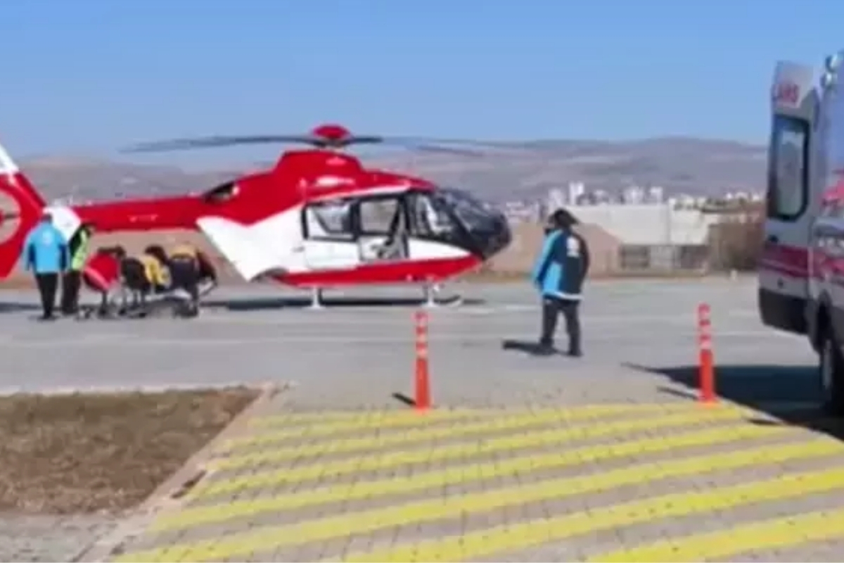 Sivas'taki Yıldız Dağı'ndaki otelde gaz sıkışması nedeniyle patlama meydana geldi