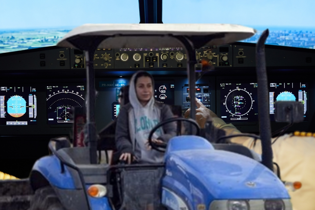 Girişimci Aydan İşçi, havacılık sektöründeki işini bırakıp köyüne büyükbaş çiftliği kurdu