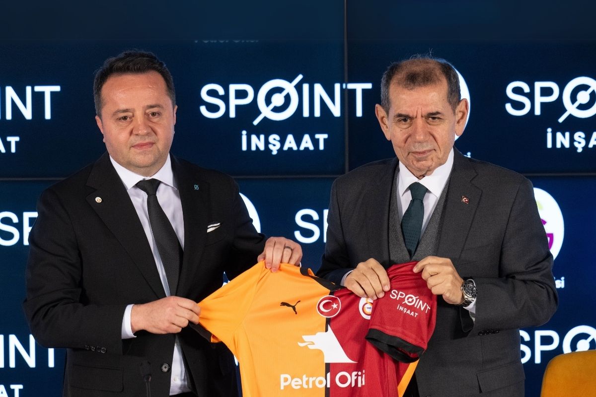 Galatasaray Kulübü ile Spoint İnşaat arasında sponsorluk anlaşması imzalandı