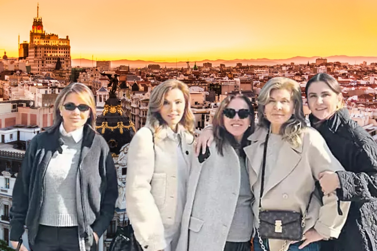 Sosyetenin ünlü isimleri İspanya’nın başkenti Madrid’de bir araya geldi