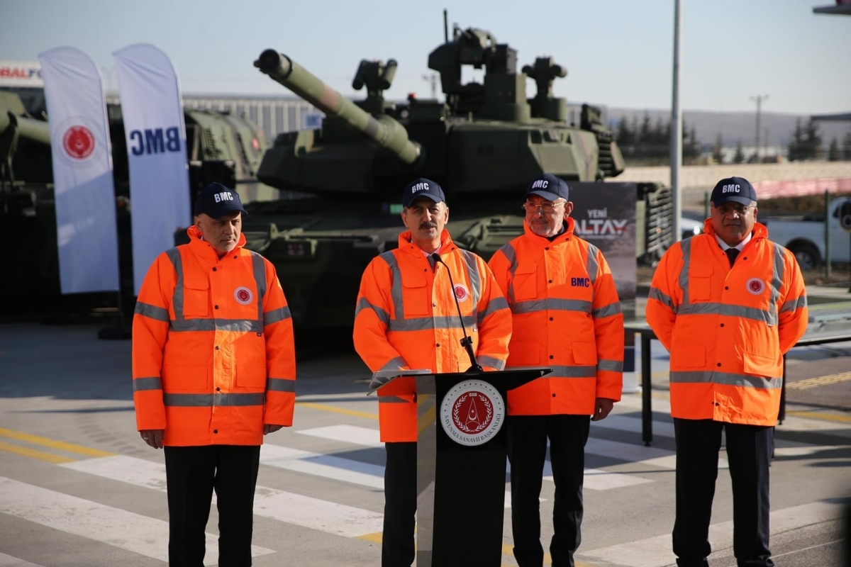Yeni Altay Tankı’nın üretileceği BMC Ankara üretim tesislerinde geri sayım başladı