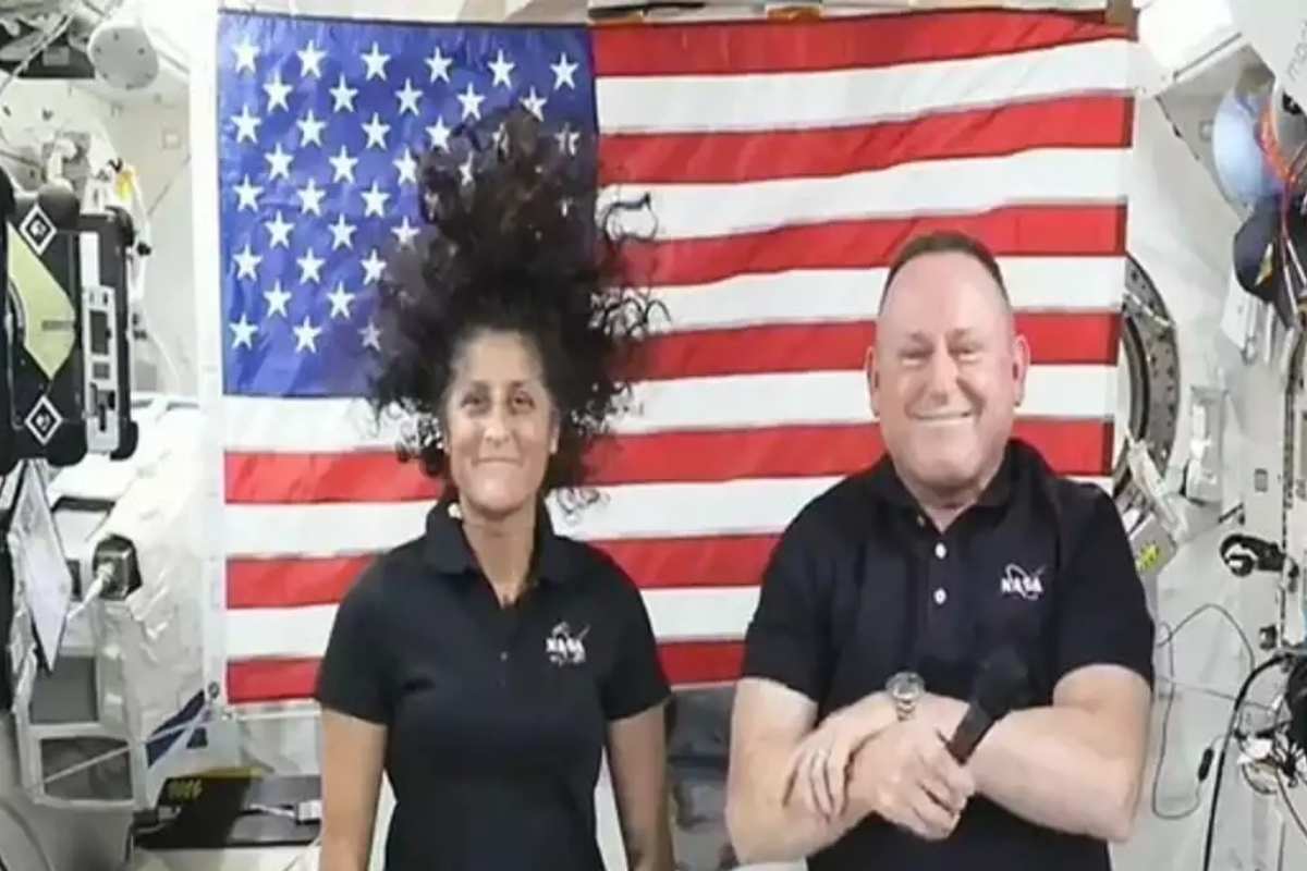 Uzayda mahsur kalan NASA astronotları Sunita Williams ve Butch Wilmore'dan mesaj var