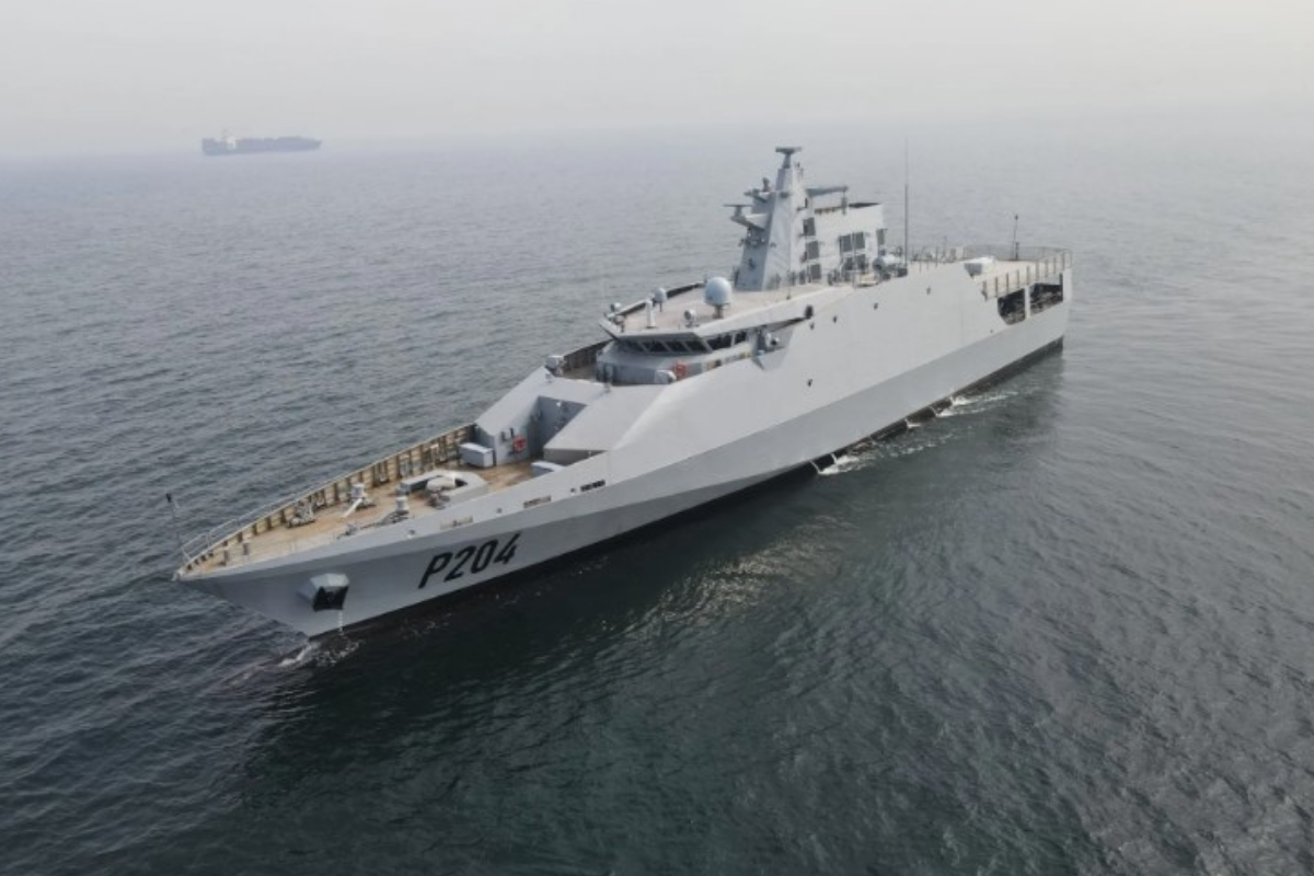 Aziz Yıldırım’ın sahibi olduğu Dearsan Tersanesi’nin Nijerya için ürettiği OPV-76 gemilerinden ikincisi de deniz testlerini tamamladı