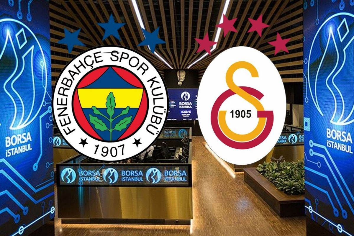 Puan kaybı Cimbom'a borsada da pahalıya patladı, şampiyonluk yarışına ortak olan Fenerbahçe'nin hisseleri yükselişe geçti